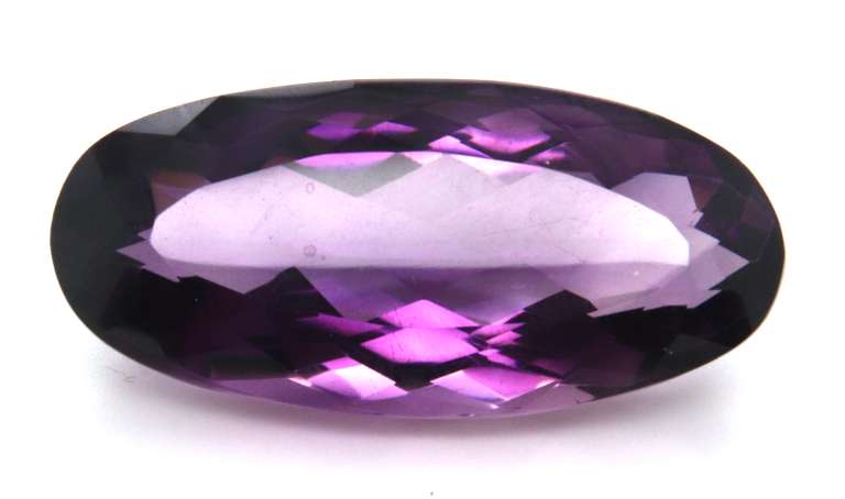 Elegant 58ct Oval Shaped Amethyst Loose Stone