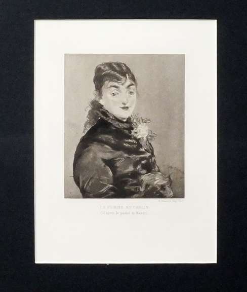 Rare Manet Heliograph 1876