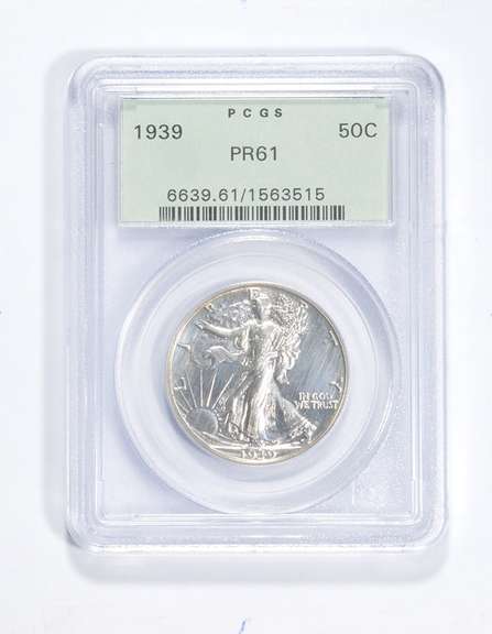 PR61 1939 Walking Liberty Half Dollar - Graded PCGS