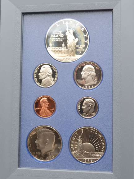 2 1984 & A 1986 US Prestige Proof Sets
