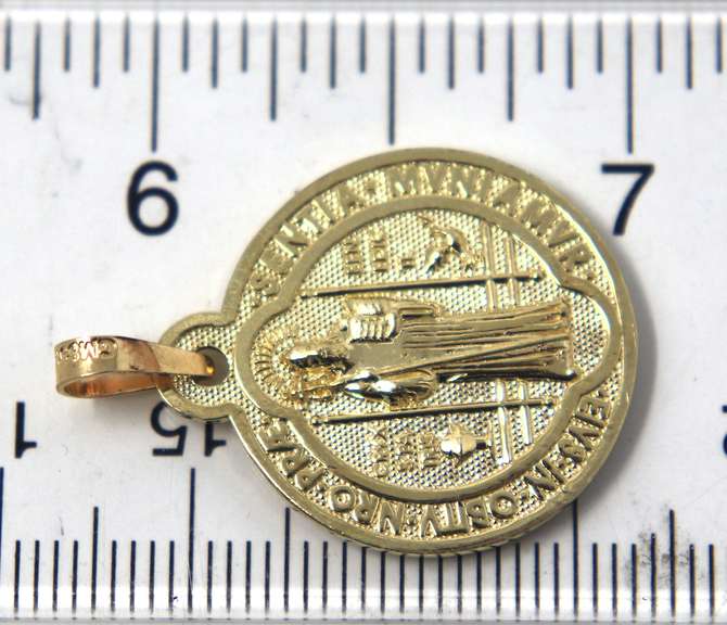 Religious Catholic Saint Benedict Pendant