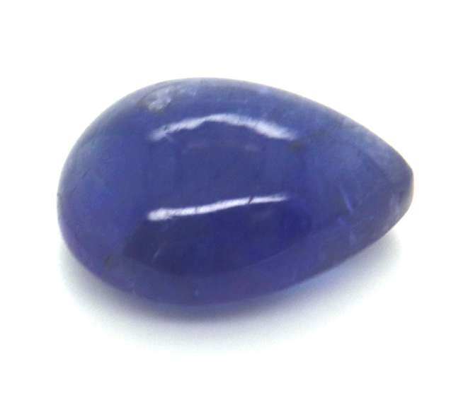 Glorious 17.89ct Pear Shaped Tanzanite Cabochon Stone