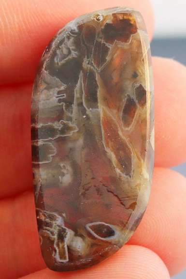 Collectors 31.56ct cheetah patterned Stick Agate