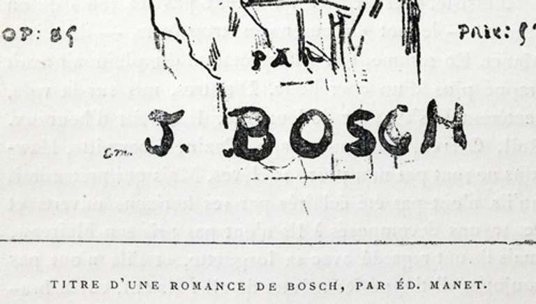 Very Rare Manet Heliograph