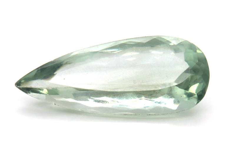 Exciting Pear Shaped Green Amethyst, 17.69ct!