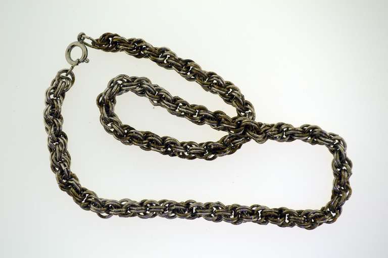 Sterling Silver Byzantine Chain