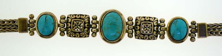 Sterling Silver Turquoise Brcelet