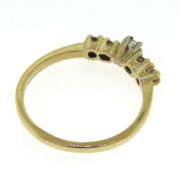Dazzling Yellow Gold Diamond Band