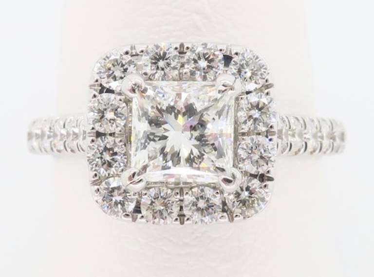 Neil Lane Diamond Halo Engagement Ring