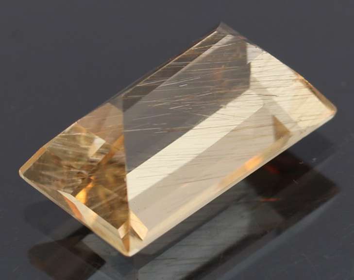 Captivating 5.92ct unheated rutilated Beryl