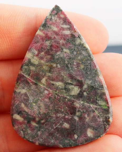 Awesome 52.33ct Russian Ruby in Eudialyte
