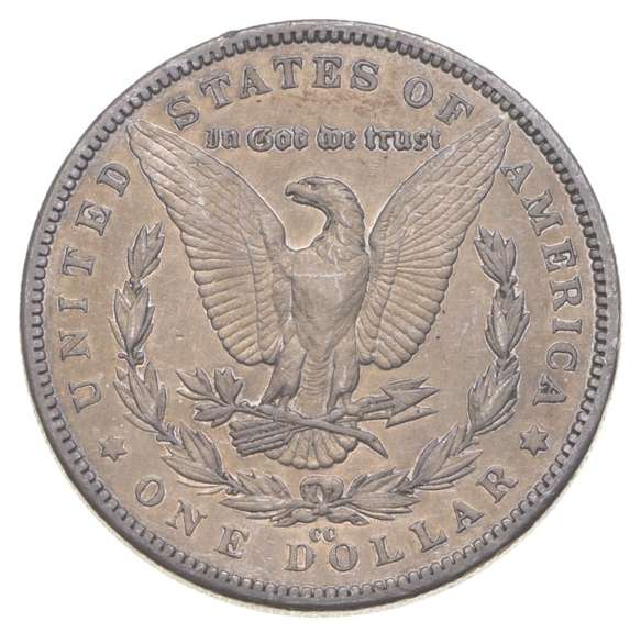 1892-CC Morgan Silver Dollar