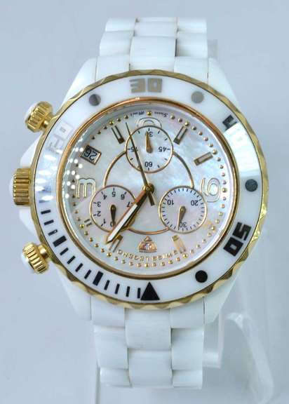 Swiss Legend Mother-Of-Pearl Ladies Pre-Owned.