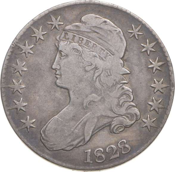 1828 Capped Bust Half Dollar - O-121