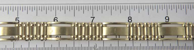Beautiful Yellow Gold Italian Bracelet