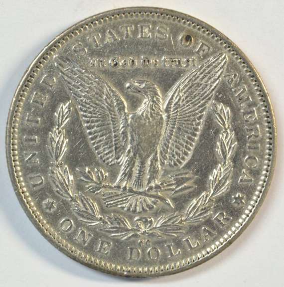 Super nice 1891-CC Morgan Silver Dollar. Key date