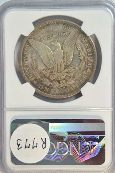 Near Gem BU 1904-O Morgan Silver Dollar. NGC MS64