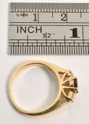 Classic Ruby and Diamond Ring