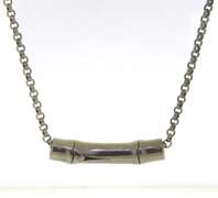 John Hardy Bamboo Slider Pendant on Chain