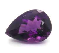 Very pretty Pear Shaped Amethyst, 14.63ct