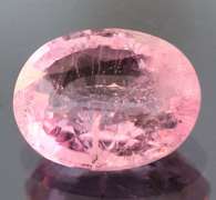 Bubblegum pink! 3.33ct UNHEATED pink Morganite