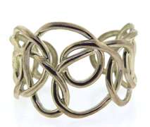 Vintage Sterling Silver Cuff Bangle