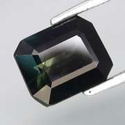 Silky! 1.62ct HEATED ONLY midnight blue-green Sapphire