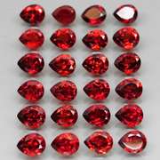 Incredible 10.04ct open color matched Garnet set