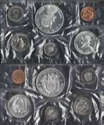 1972 6 Coin Proof Set Panama Balboa in original holder