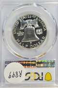 Near Perfect Gem Proof 1956 Franklin Half Dollar. PCGS PR68