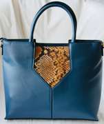 100% Fine leather Designer Style Bag