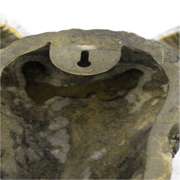 Mascot Ram Head Bronze Sculpture