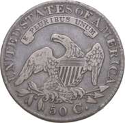 1827 Capped Bust Half Dollar - O-108a R4
