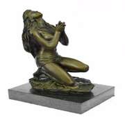 NUDE WARRIOR BRONZE SCULPTURE