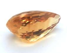 Exceptional 26.83ct Pear Cut Citrine Gemstone