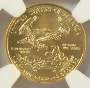 Flawless 2016 $5 Gold Eagle 30th Anniversary. NGC MS70