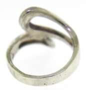 Vintage Sterling Silver Open Bypass Ring