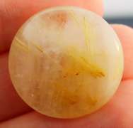 Large 43.07ct Titanium Rutilated Quartz