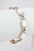 Mother of Pearl Silver Bracelet