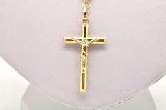 14 KT TRI COLOR ROSARY NECKLACE