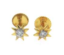 Fabulous 18kt Diamond Star Earrings