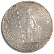 1902 Silver British Trade Dollar