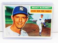 1956 Mickey McDermott Baseball Card