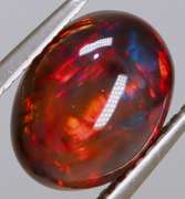 Full body flashing 1.89ct Welo Black Opal