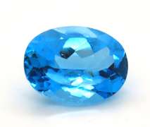 Gorgeous 23ct Oval Shaped Blue Topaz Gemstone