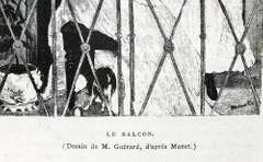 Fine Art Rare Edouard Manet Heliograph from original 1867 edition Collection