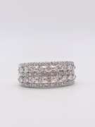 14kt White Gold Diamond Band Ring