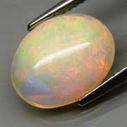 Stunning 3.06ct snow white Welo Opal