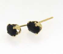 Nice Oval Blue Sapphire Stud Earrings