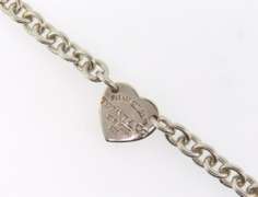 Sterling silver Tiffany & Co cable chain bracelet